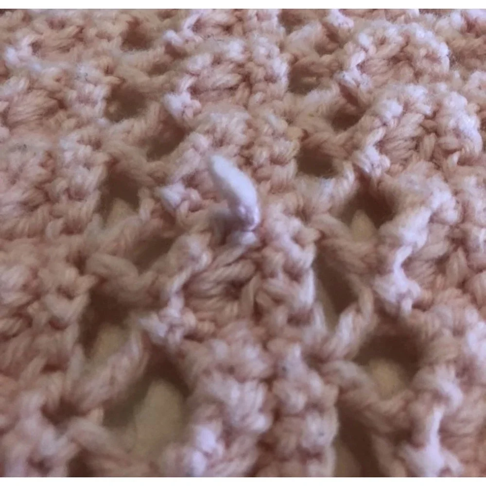 Handmade crocheted very